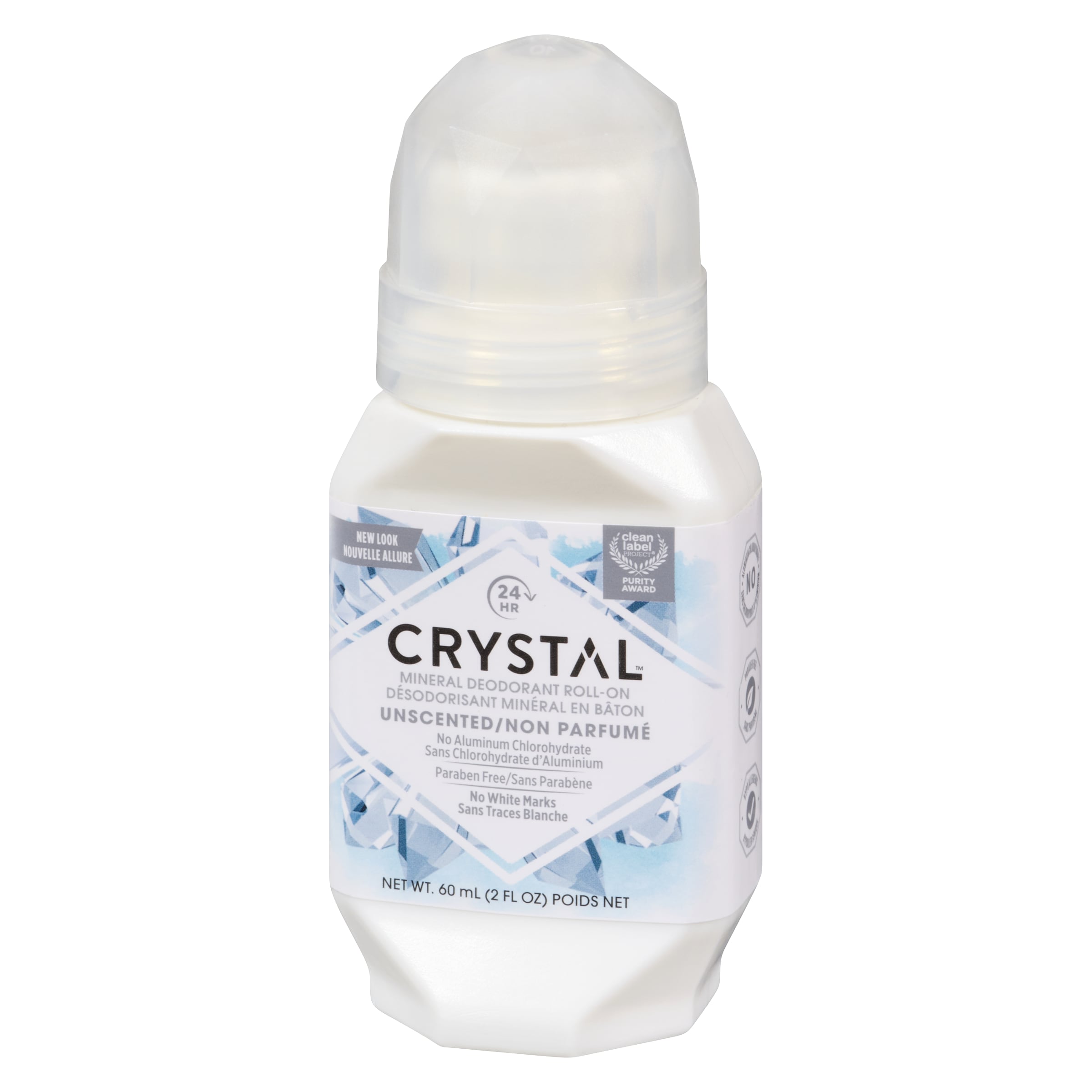 Mineral Deodorant Roll-On Unscented