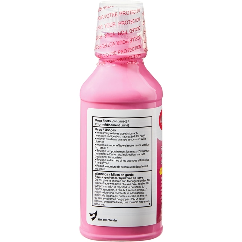 Extra Strength Original Flavour Bismuth Subsalicylate Suspension 