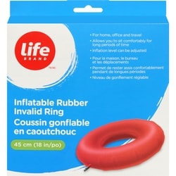Life Brand Inflatable Rubber Invalid Ring, 45cm 1 ea, $16.49/1ea