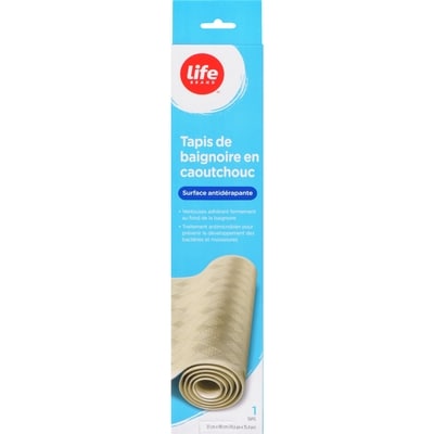 Life Tapis de bain en caoutchouc, surface antidérapante 1 ea, 23,99 $/1ch