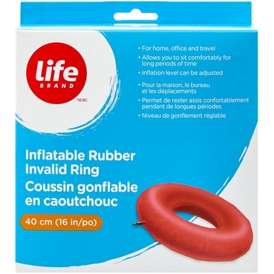 Life Brand Inflatable Rubber Invalid Ring, 40cm 1 ea, $15.49/1ea