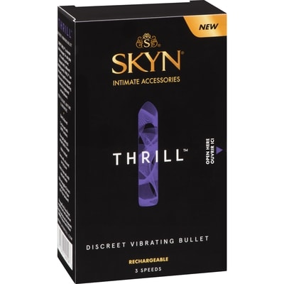 Thrill Discreet Vibrating Bullet Rechargeable 3 Speeds