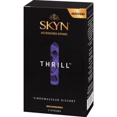 Thrill vibromasseur discret rechargeable 3 vitesses