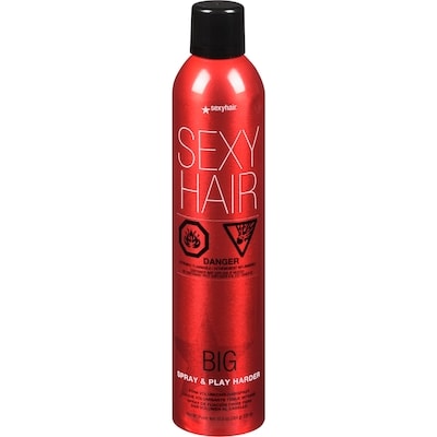 Sexy Big Firm Volumizing Hairspray Spray & Play Harder 284 g, $8.10/100g