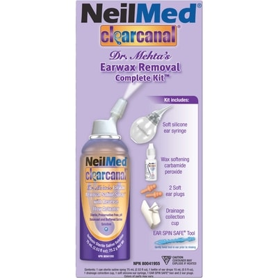 NeilMed Clearcanal Earwax Removal Complete Kit 75 ml, $19.99/100ml