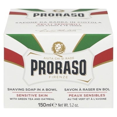 Proraso Shaving Soap In A Bowl Sensitive Skin 150 ml, $7.99/100ml