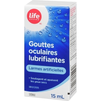 Gouttes oculaires larmes artificielles
