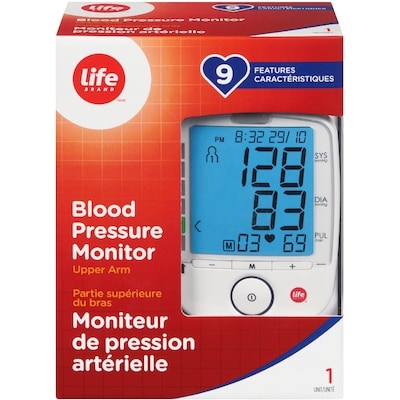 Life LB MONITEUR DE PRESSION ART9.0 1 ea, 74,99 $/1ch