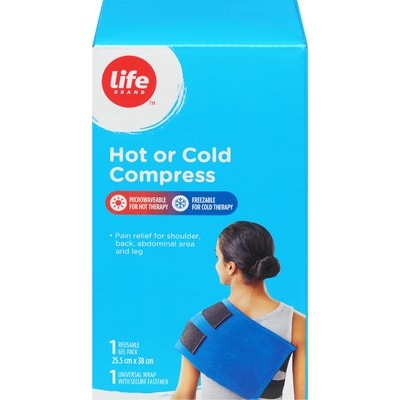 Life Brand Large Hot Or Cold Compress, 25.5 Cm X 38Cm, 1 Ea 1 ea, $22.94/1ea