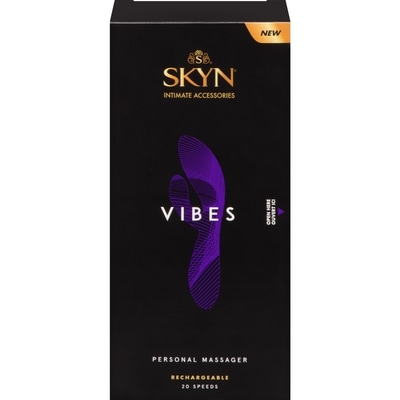 Skyn Vibes Personal Massager Rechargeable 20 Speeds 1 ea, $23.59/1ea
