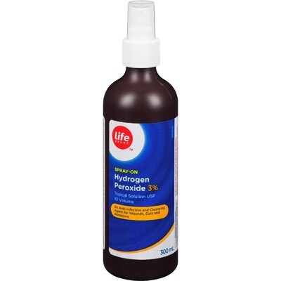 Life Brand Spray Hydrogen Peroxide 300 ml, $1.60/100ml