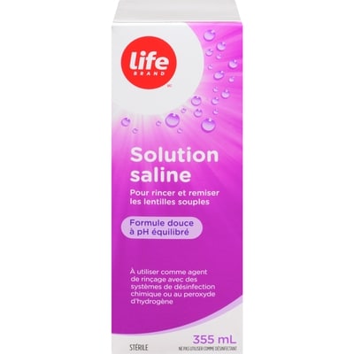 Life Solution Saline 1 ea, 5,49 $/1ch