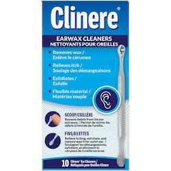 Clinere Earwax Cleaners, 10 Pieces 1 ea, $8.49/1ea