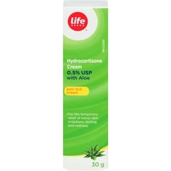Hydrocortisone Cream, 0.5%, Aloe
