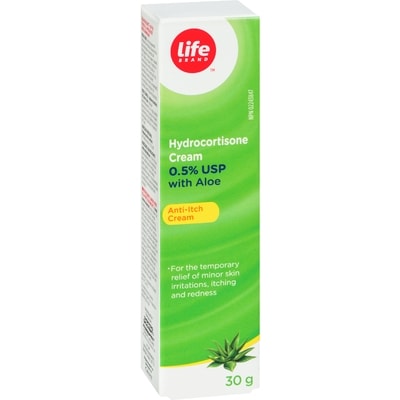 Hydrocortisone Cream, 0.5%, Aloe