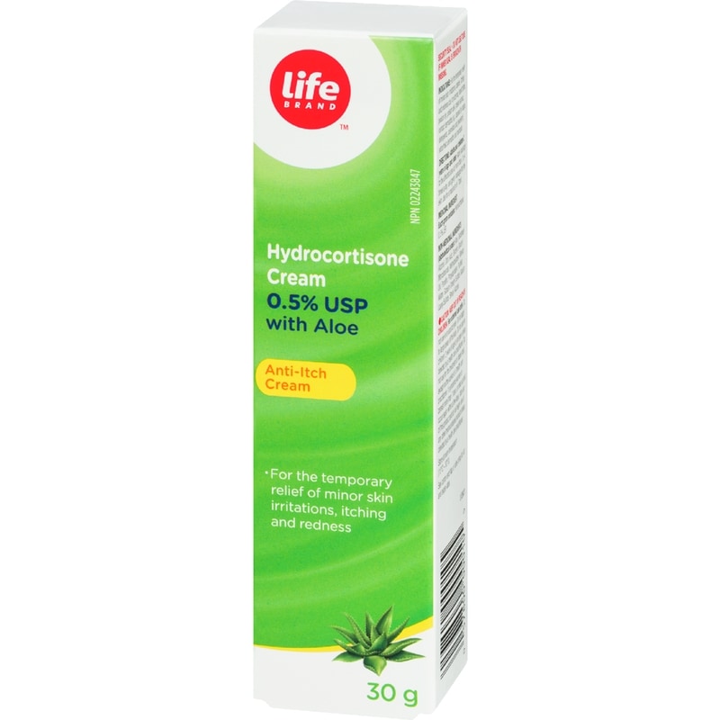 Hydrocortisone Cream, 0.5%, Aloe