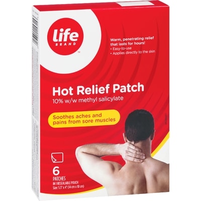 Hot Relief Patch, 6 Patches