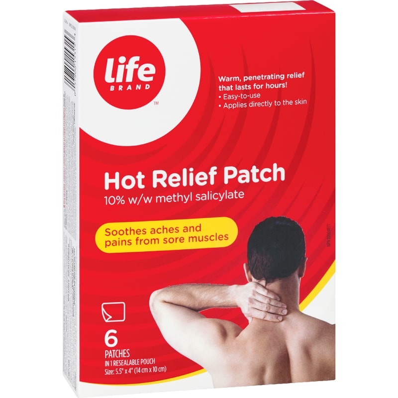 Hot Relief Patch, 6 Patches