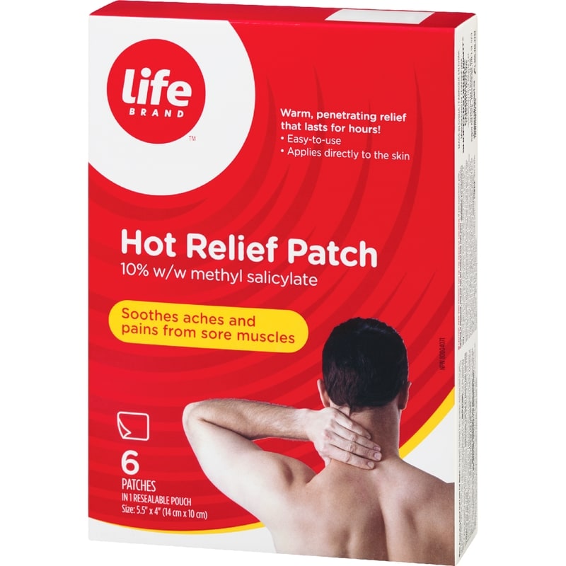 Hot Relief Patch, 6 Patches