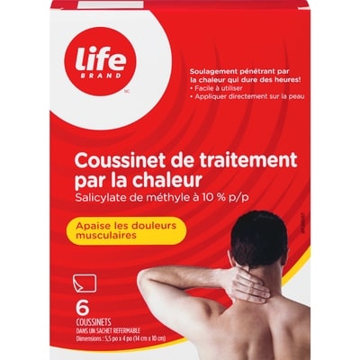 Life Timbre De Soulagement Chaud, 6 Timbres 1 ea, 9,49 $/1ch