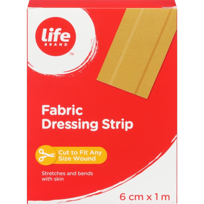 Fabric Dressing Strip, 6 Cm X 1M, 1 Ea