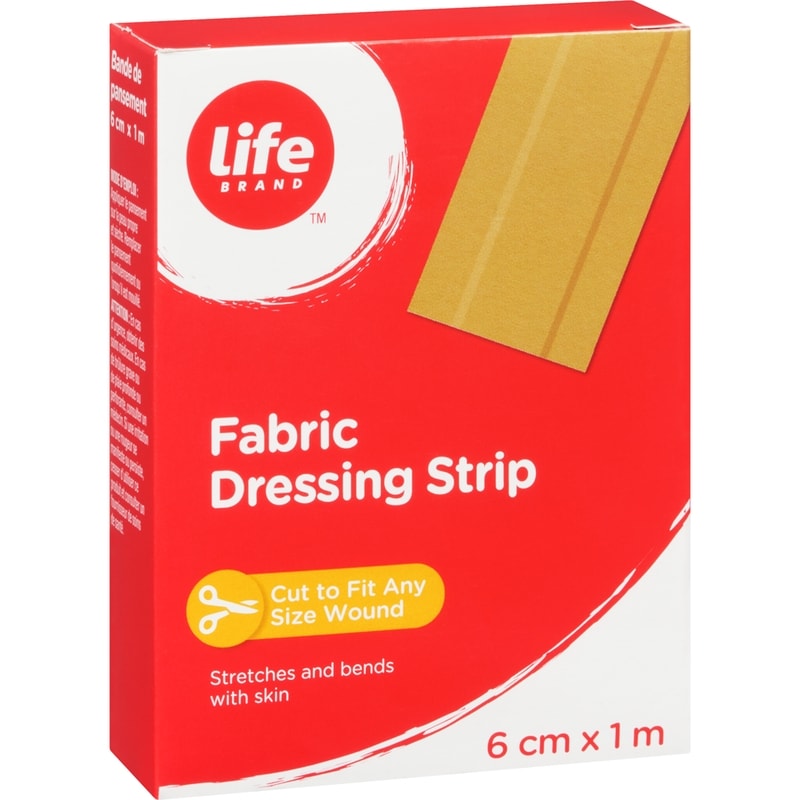 Fabric Dressing Strip, 6 Cm X 1M, 1 Ea