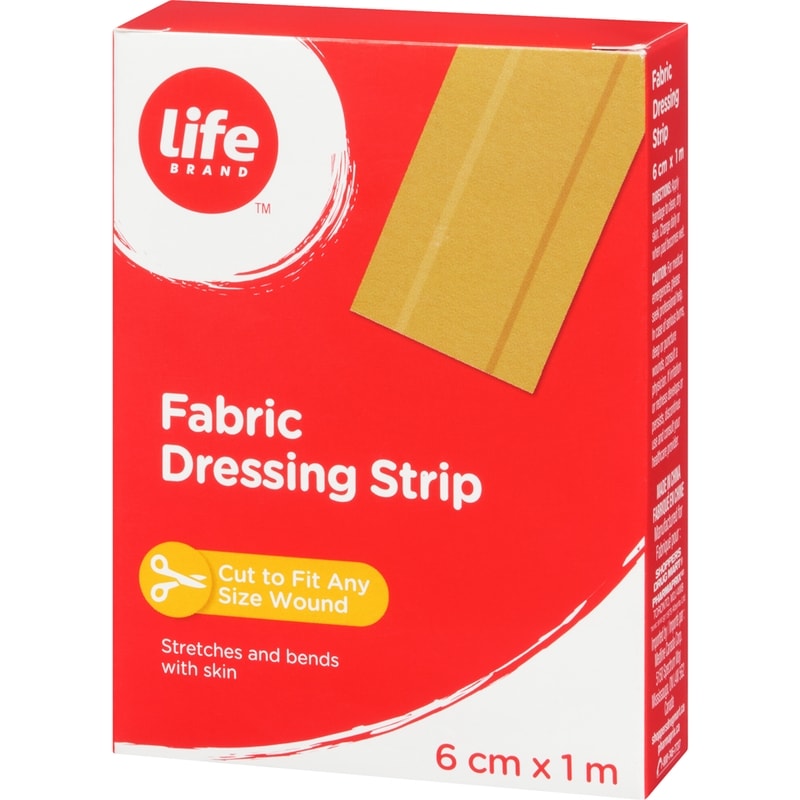 Fabric Dressing Strip, 6 Cm X 1M, 1 Ea