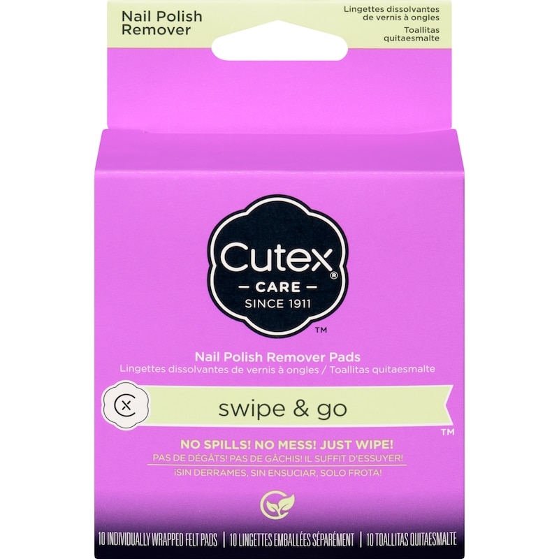 Nail Polish Remover Pads Swipe & Go