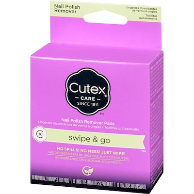 Nail Polish Remover Pads Swipe & Go
