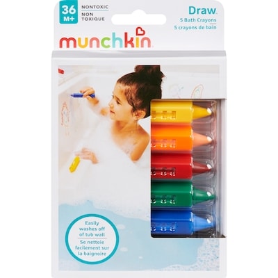 Munchkin Draw™ 5 Bath Crayons 1 ea, $7.99/1ea