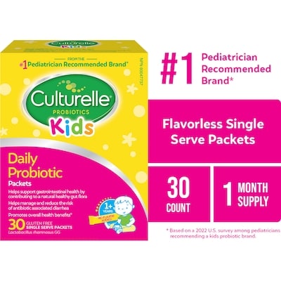 Culturelle 1+ Years Daily Probiotic Packets 30 ea, $1.10/1ea