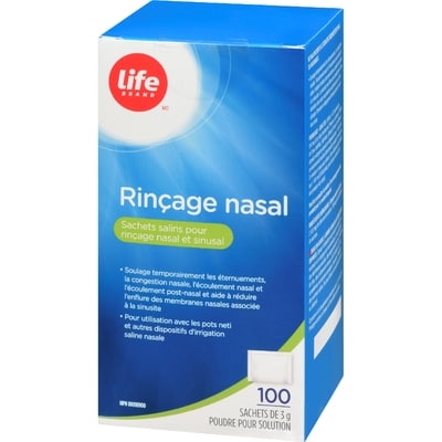 Rinçage nasal