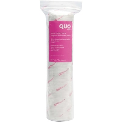 Quo Beauty Cotton Pads Round Luxury, 100 Pads 1 ea, $5.00/1ea