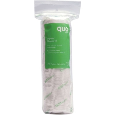 Quo Beauty Organic Cotton Pads Round   1 ea, $4.00/1ea