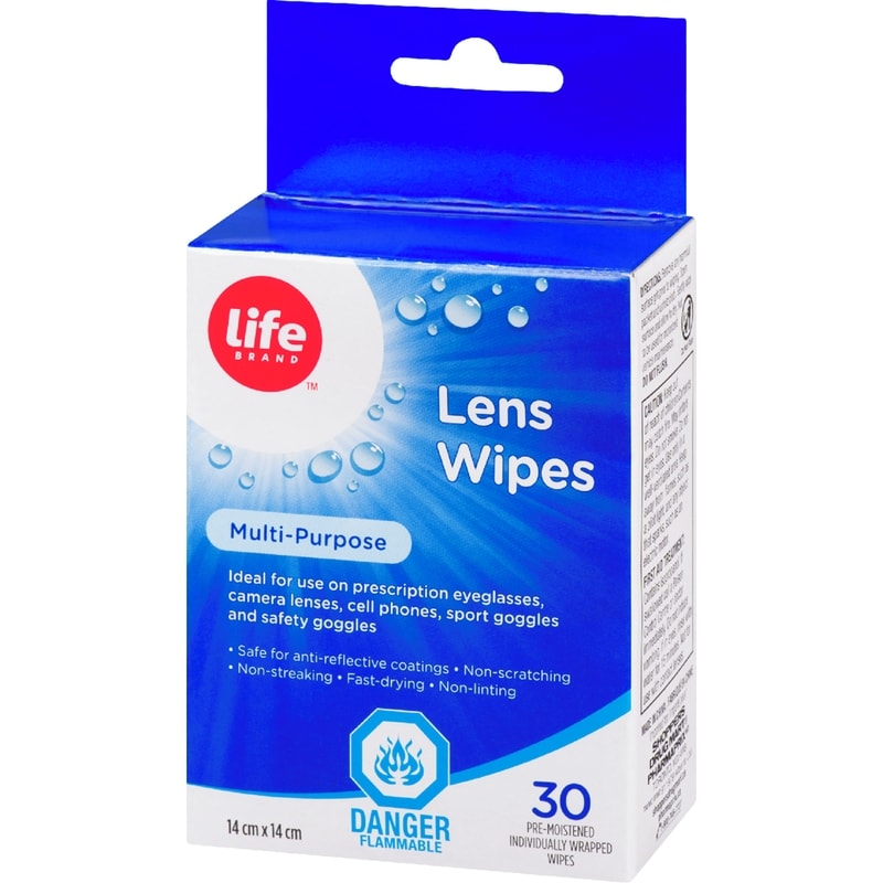 Lens Wipes In Individual Sachet