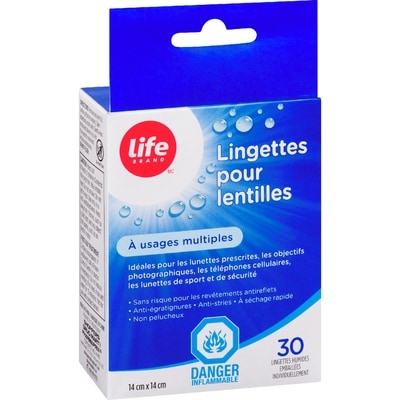 Lingettes Pour Verres En Sachet Individuel