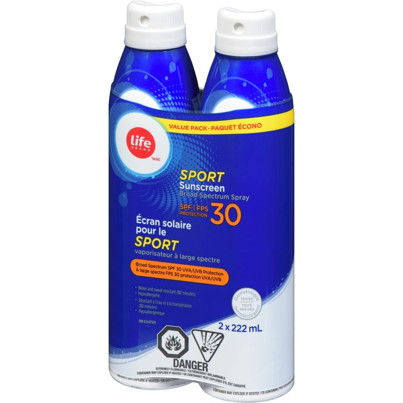 Sport Sunscreen Continuous Spray Spf30 Value Pack