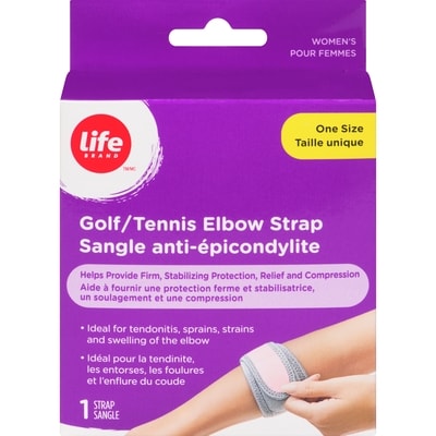 Life Brand Golf or Tennis Elbow Strap, 1 Piece 1 ea, $14.99/1ea