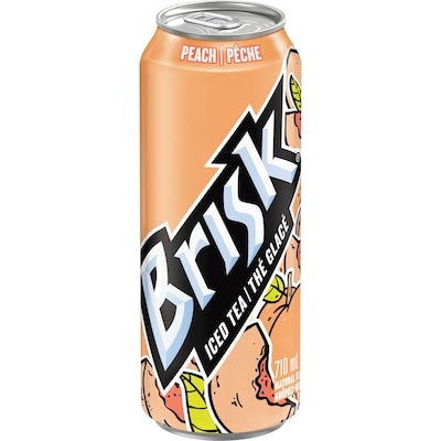 Brisk Peach Iced Tea 710 ml, $0.28/100ml