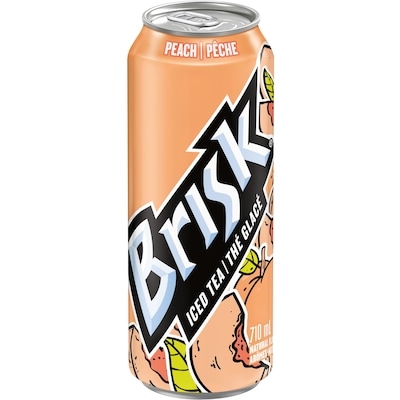 Brisk Brisk thé glacé, pêche 710 ml, 0,28 $/100ml
