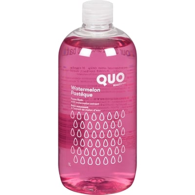 Quo Beauty Watermelon Foam Bath 1 l, $0.50/100ml
