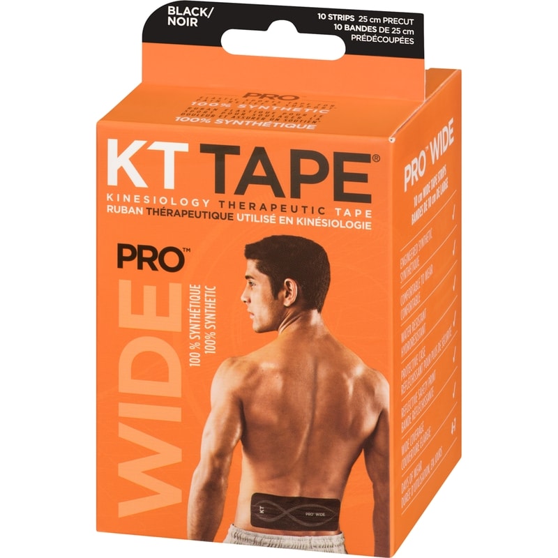 Pro Kinesiology Therapeutic Tape Wide Black