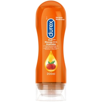 Durex Play Massage 2 in 1 Guarana 200 ml, $8.00/100ml