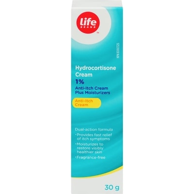 Life Brand Hydrocortisone Cream 1% Anti-Itch Cream Plus Moisturizers 30 g, $33.30/100g