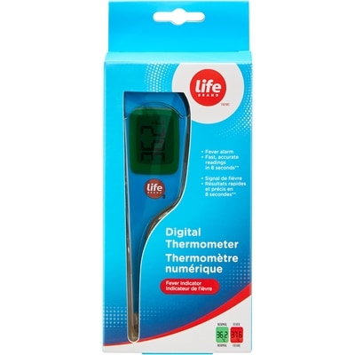 Life Brand Digital Thermometer 1 ea, $17.49/1ea