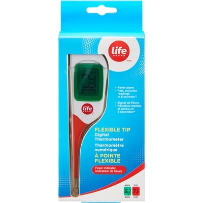 Life Thermomètre numérique à pointe flexible 1 ea, 17,49 $/1ch