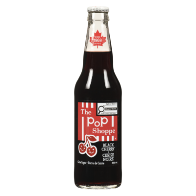 POP SHOPPE Black Cherry Cane Sugar 355 ml, $0.56/100ml