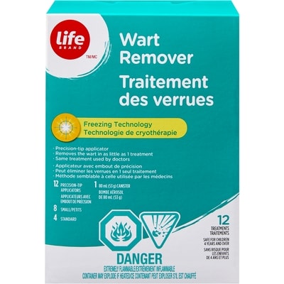 Life Brand Wart Remover, 12 Uses 12 ea, $2.08/1ea