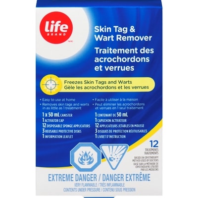 Life Traitement Des Acrochordons Et Des Verrues 1 ea, 24,99 $/1ch