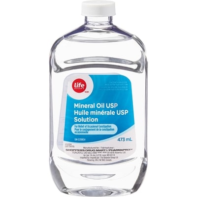 Life Brand Mineral Oil USP Solution 473 ml, $1.58/100ml